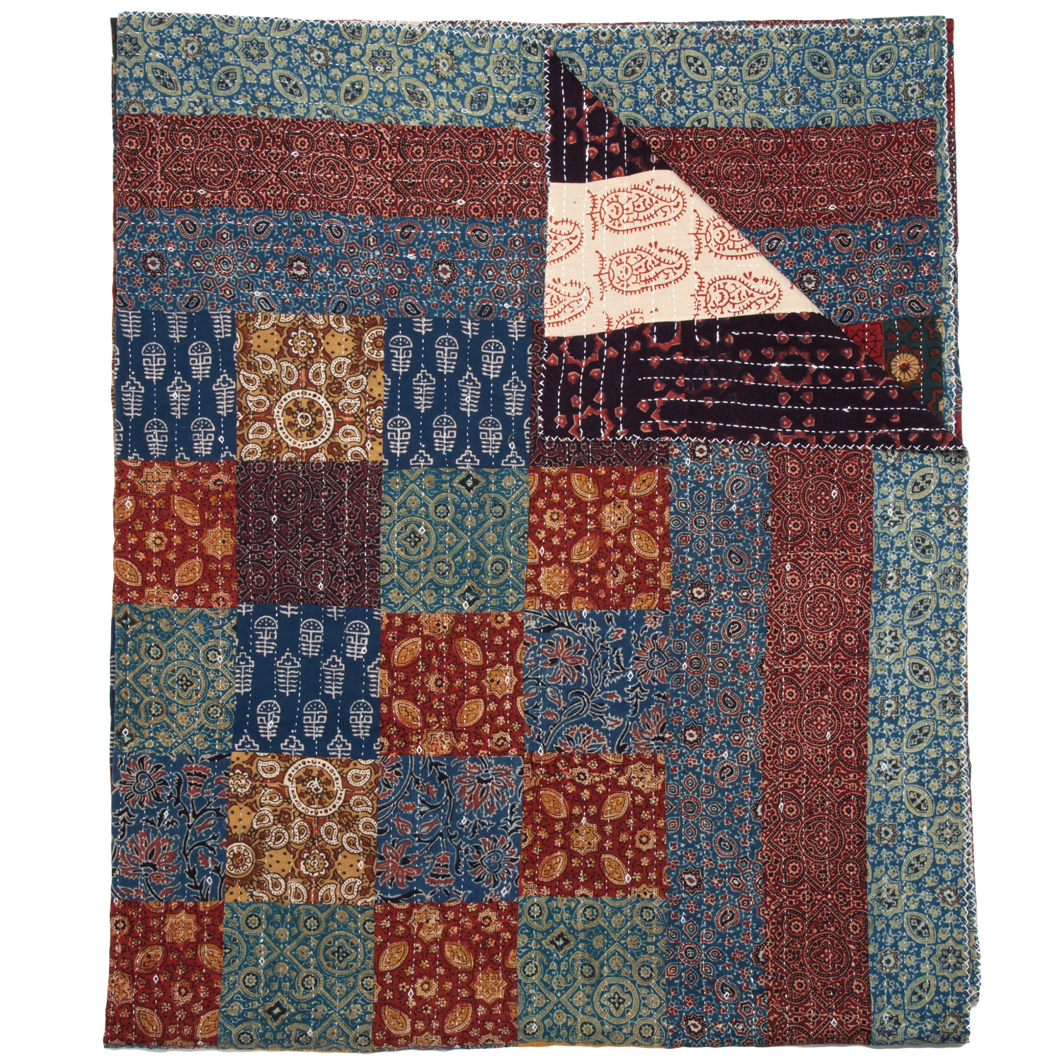 Checkerboard 7 Patchwork Quilt